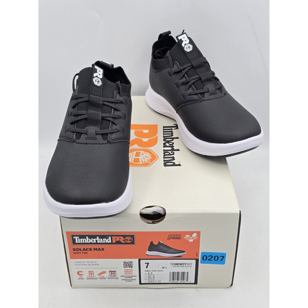 Timberland Pro Women's Solace Max Soft Toe Slip On‎ Athletic Work Shoe Sz 7 M